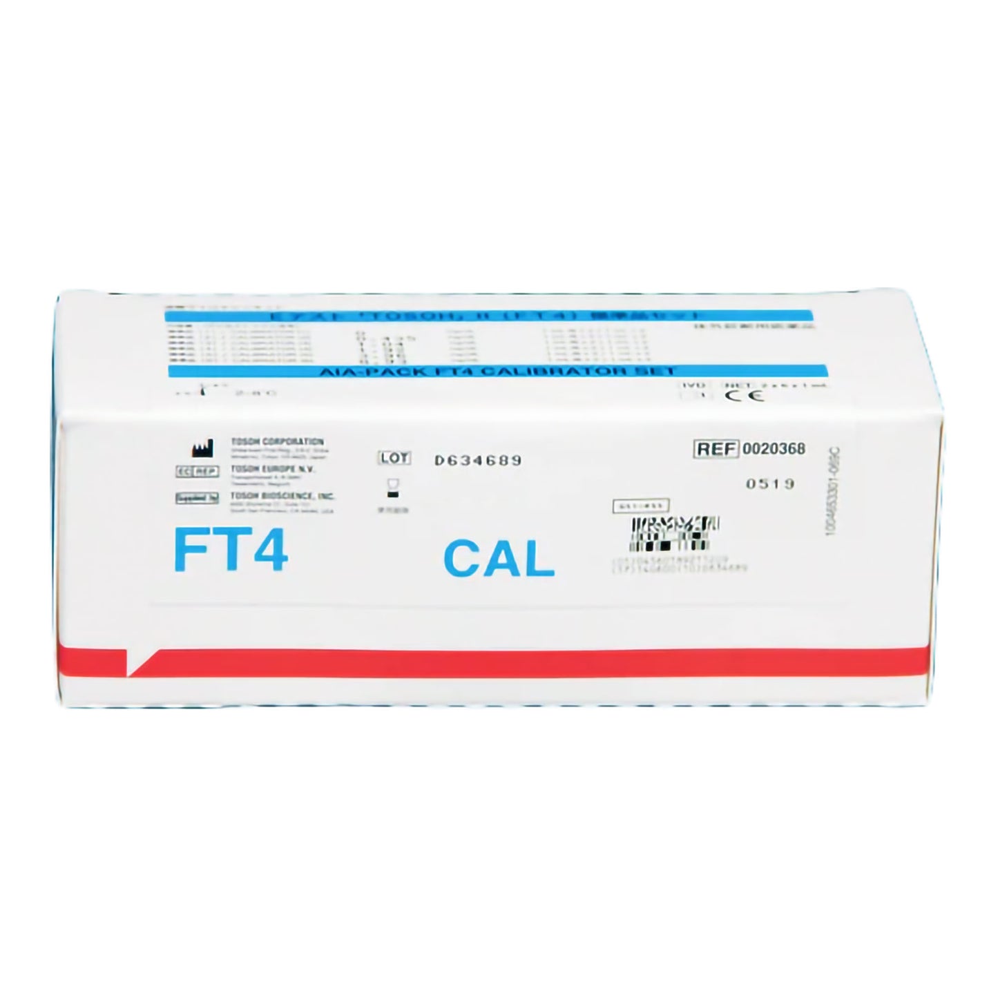 Tosoh Free T4 Calibrator Set