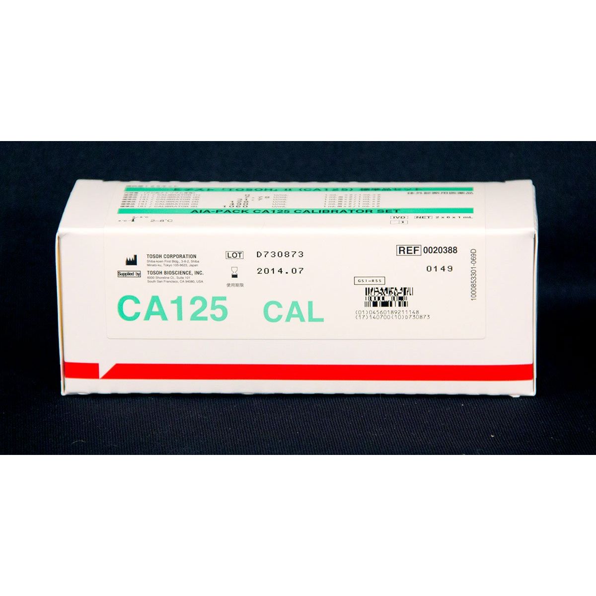 Tosoh CA125 Calibrator Set