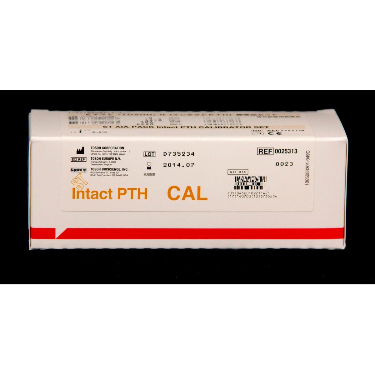 Tosoh Intact PTH Calibrator Set