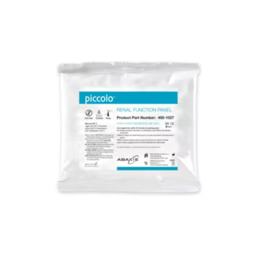 Abbott Piccolo Renal Function Panel — 10 Discs (Cat. No. 07P0207)