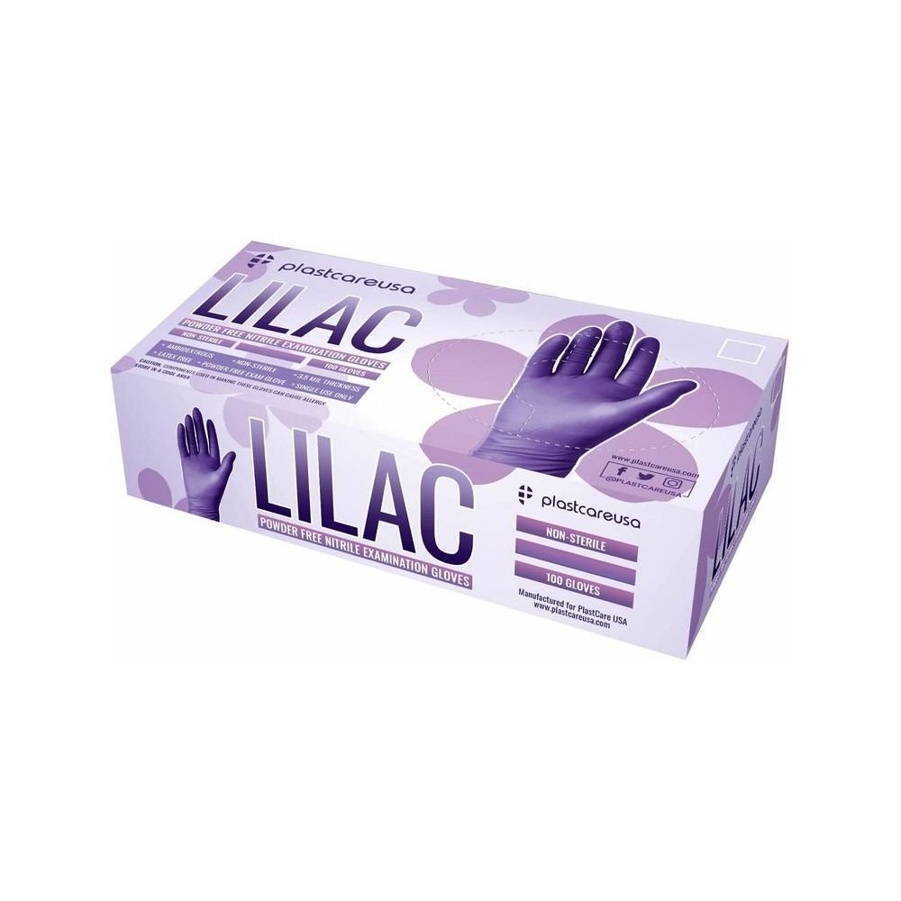 Purple Nitrile Gloves - LILAC - Transperify