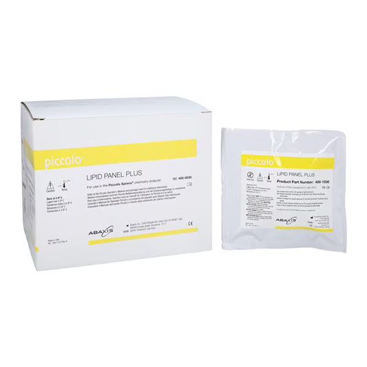 Abbott Piccolo Lipid Panel Plus — 10 Discs (Cat. No. 07P0212)