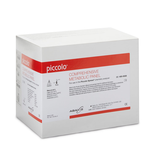 Abbott Piccolo Comprehensive Metabolic Panel — 10 Discs (Cat. No. 07P0208)