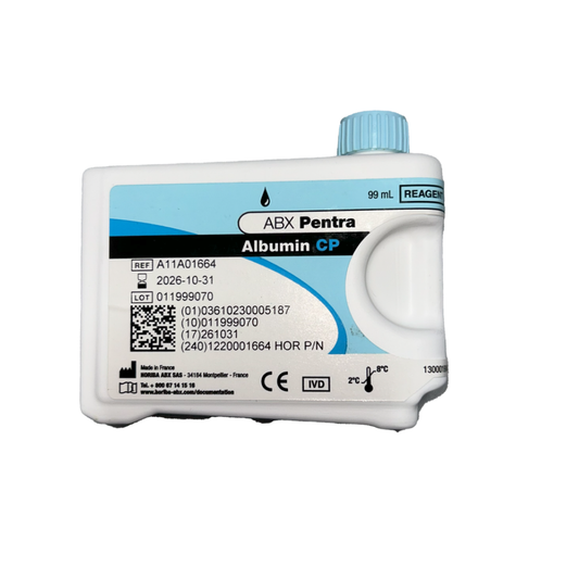 Horiba ABX Pentra Albumin CP Reagent – Pentra 400 – 327 Tests (P/N 1220001664)