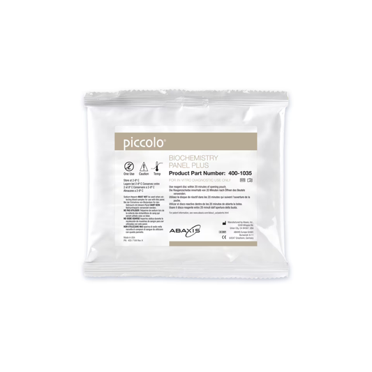 Abbott Piccolo BioChemistry Panel Plus — 10 Discs (Cat. No. 07P0215)