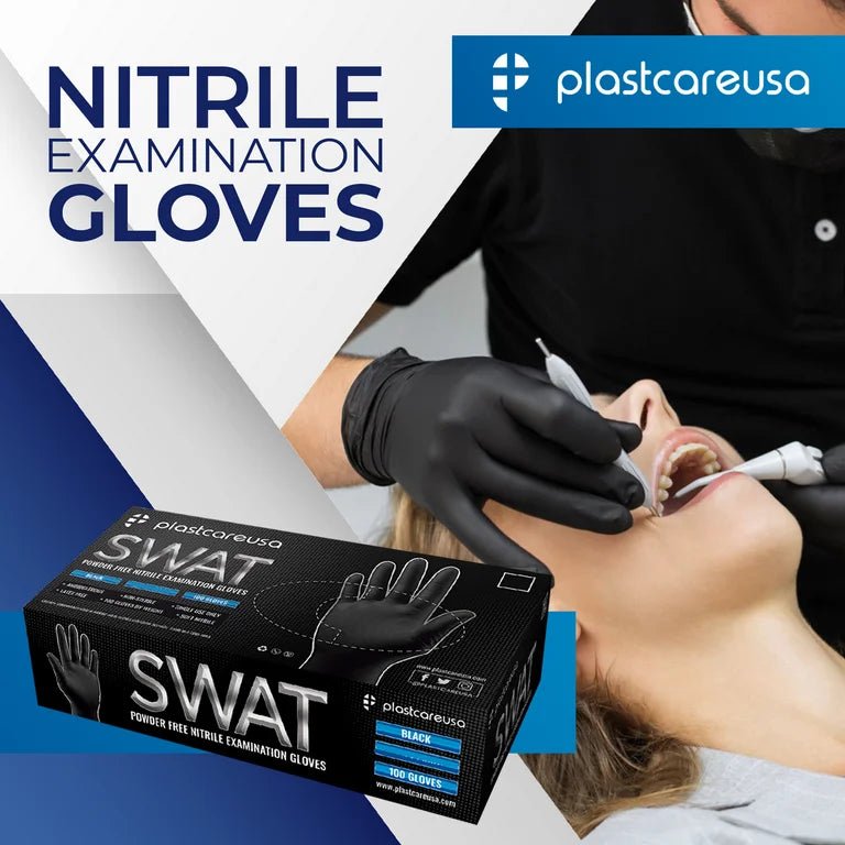 Black Nitrile Gloves - SWAT - Transperify