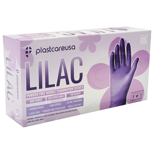 Purple Nitrile Gloves - LILAC - Transperify