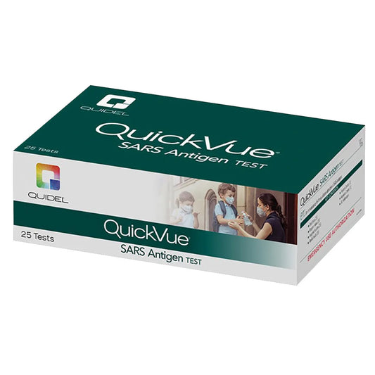 Respiratory Test Kit QuickVue® Professional Use SARS Antigen 25 Tests CLIA Waived